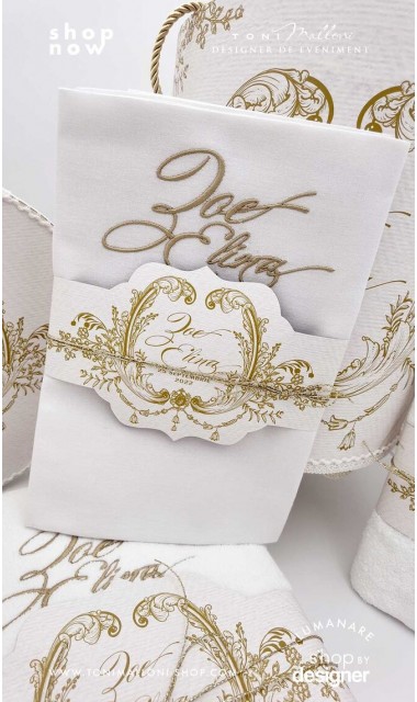 Trusou botez unisex cu motive regale Royalty 3